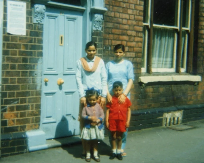 Archival photograph of the Punjabi community in the Black Country