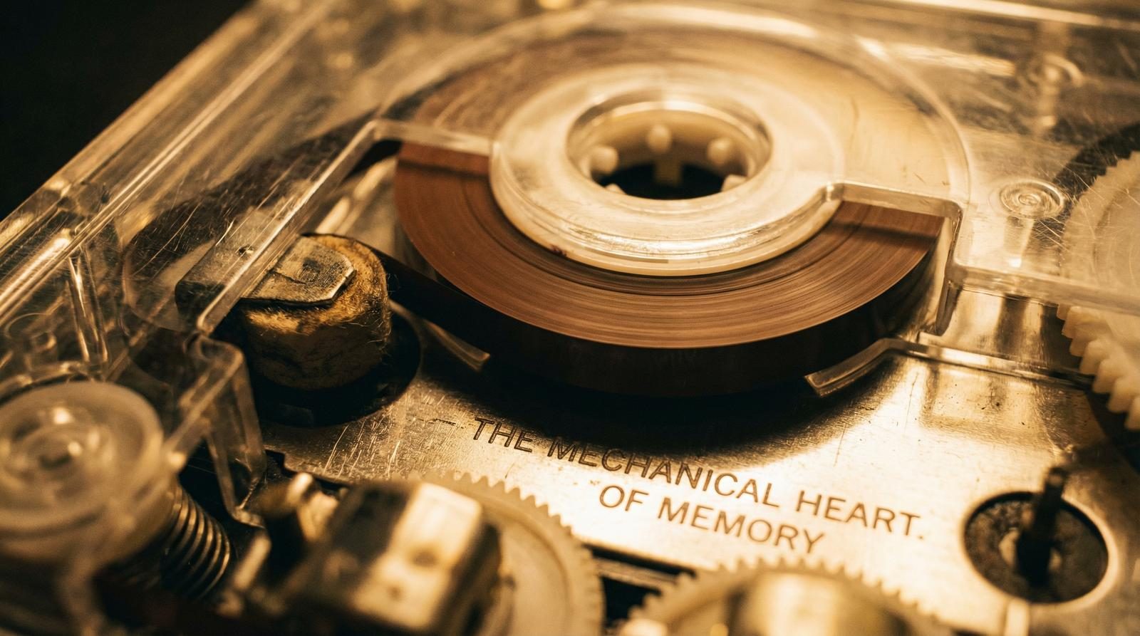 Cassette tape with Arabic script