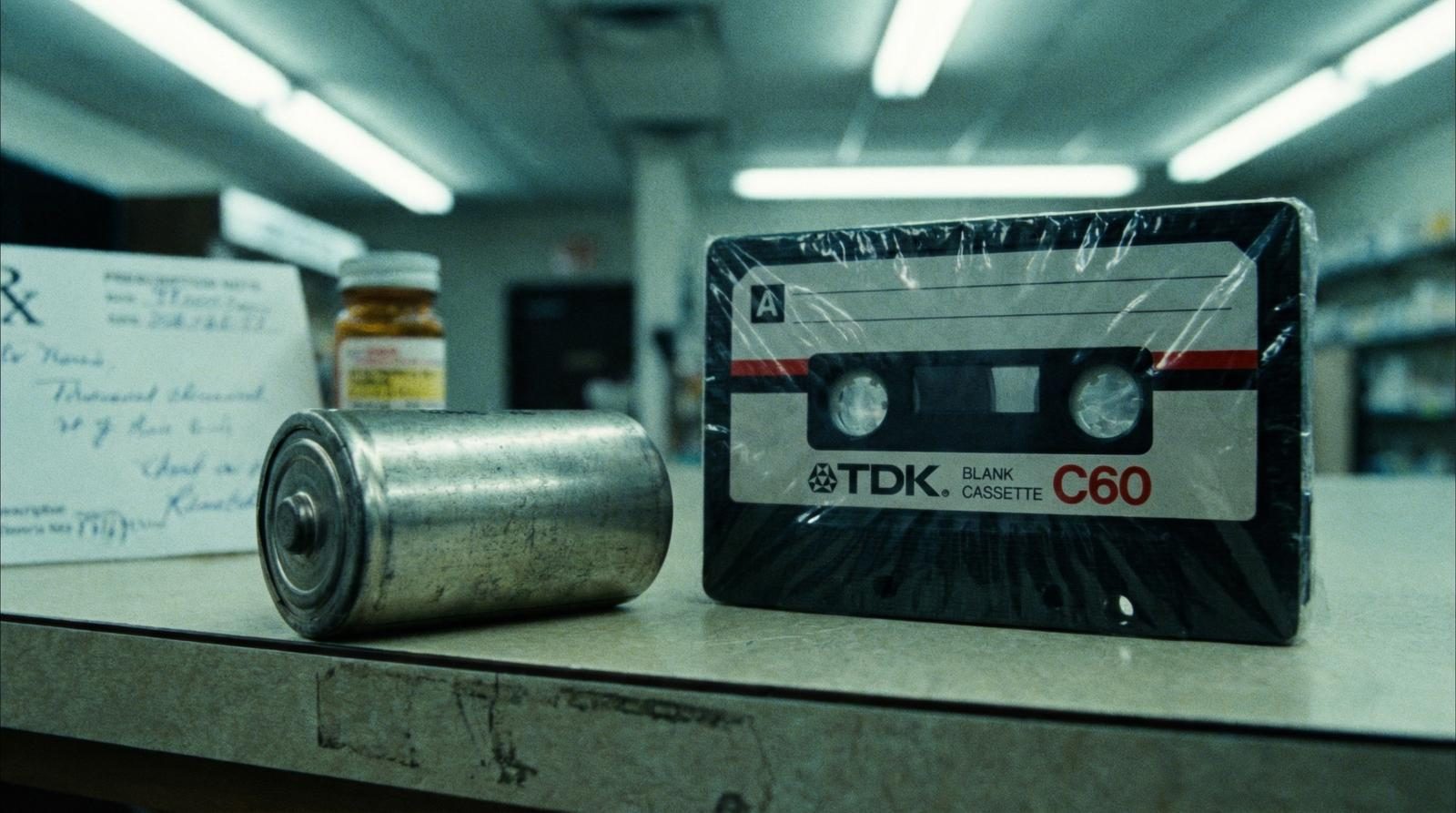 Cassette tape labelled The Mechanical Heart of Memory