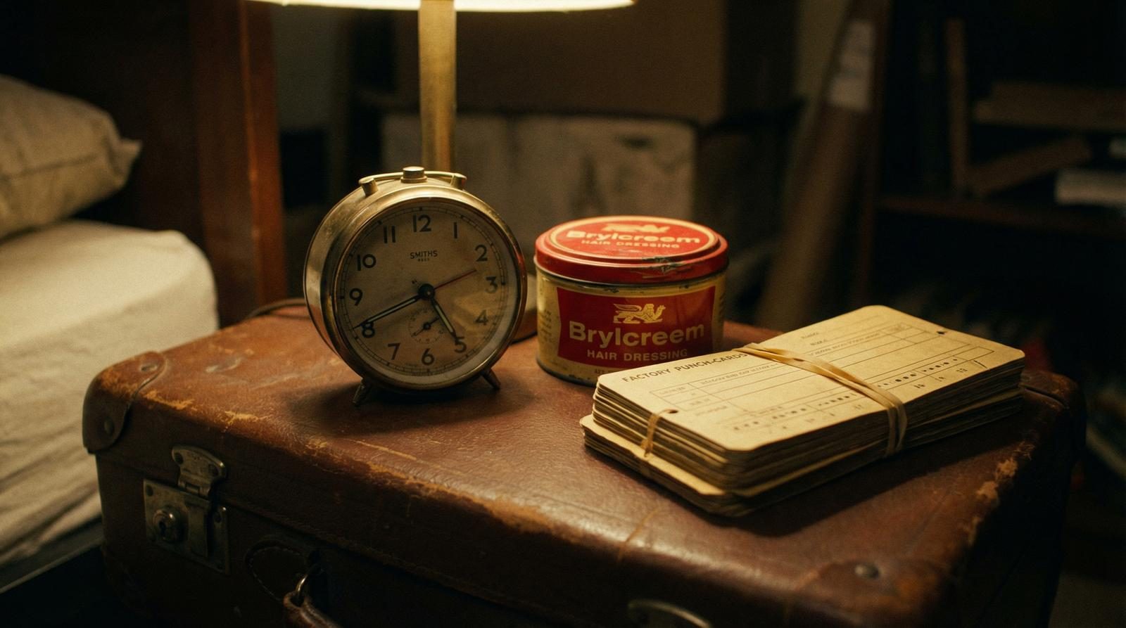 Garments hanging in a textile factory — the sewing factories where women worked
