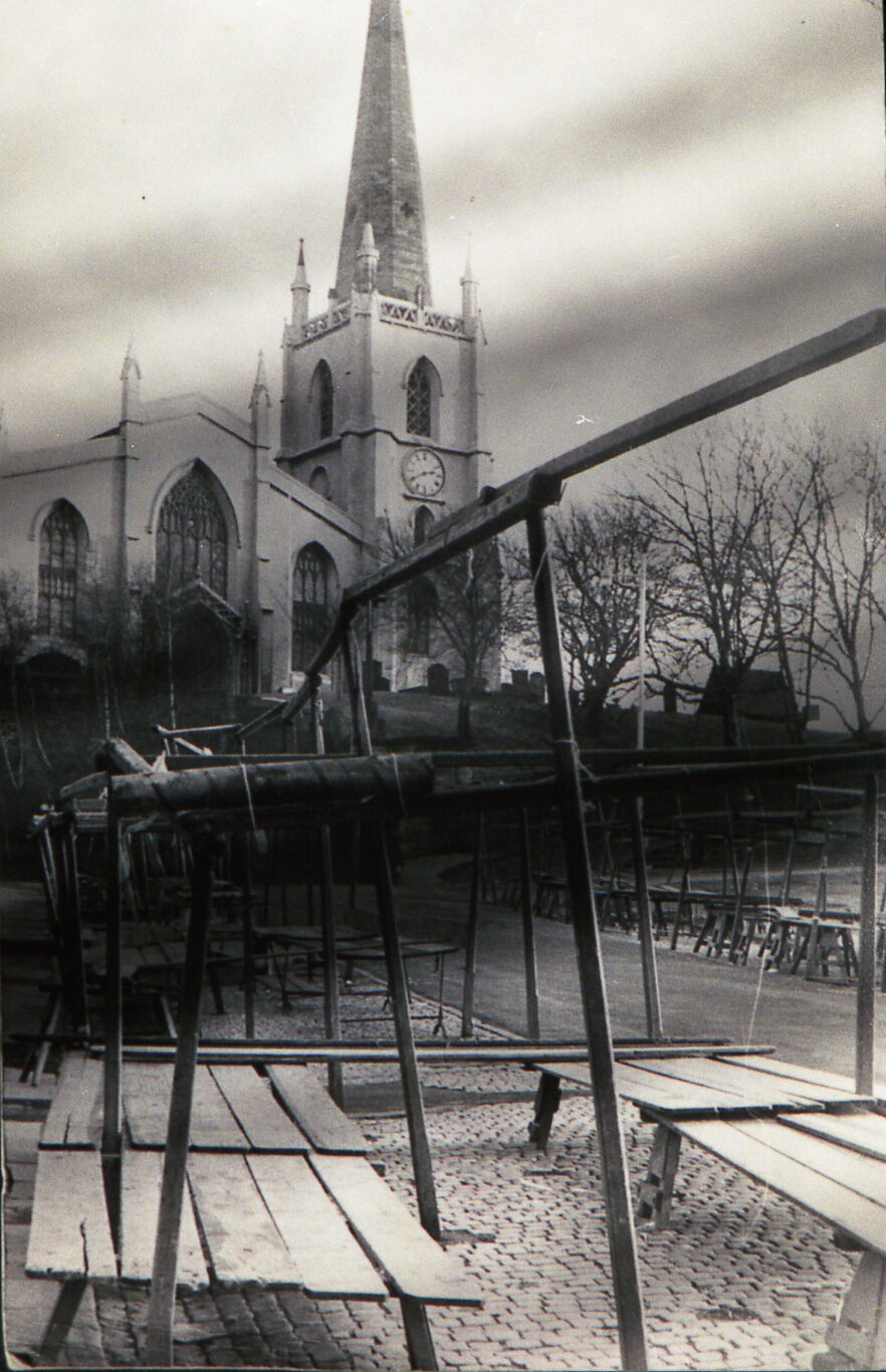 St Matthew's from the market