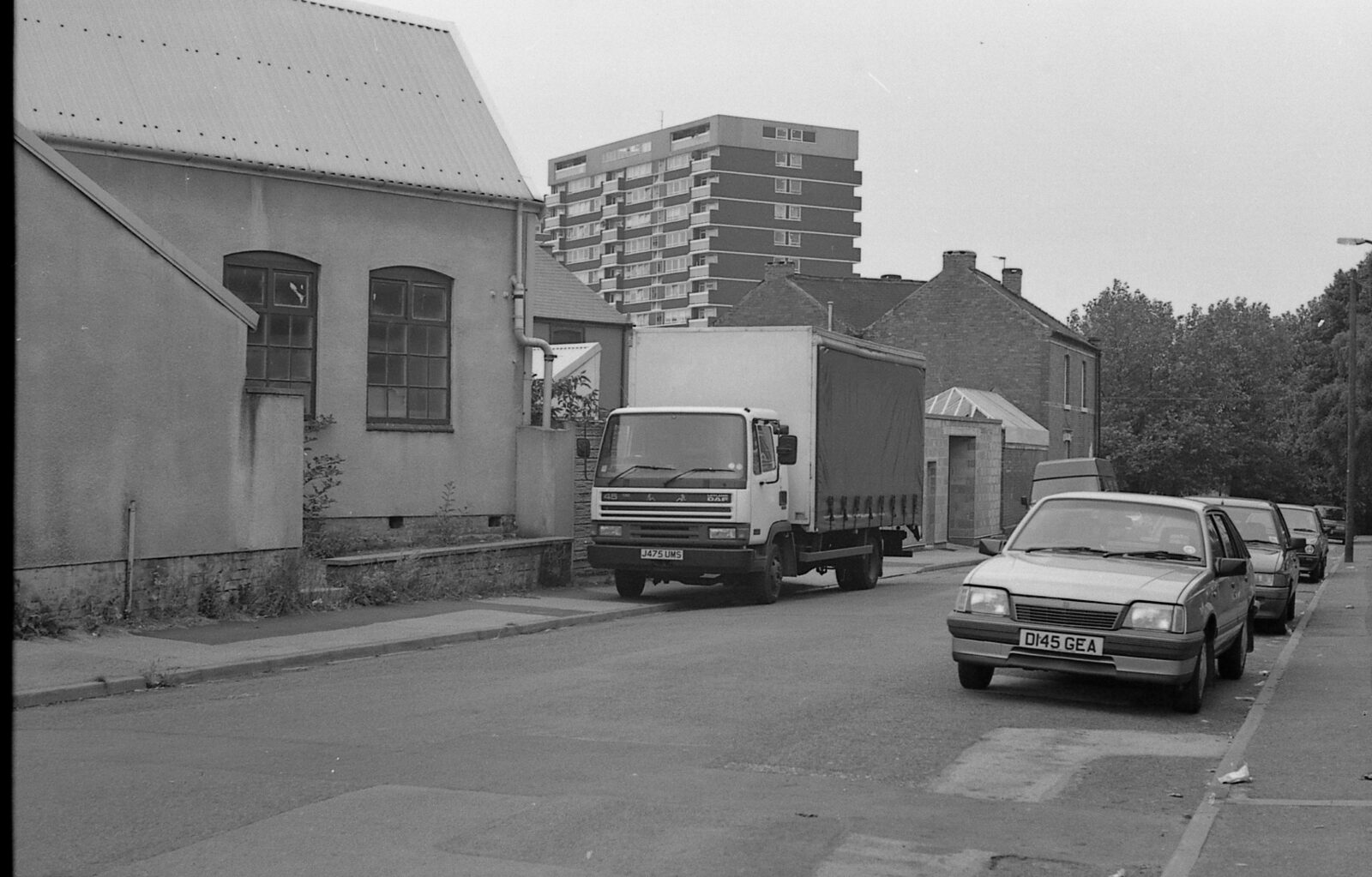 William Street with Teddesley Street flats